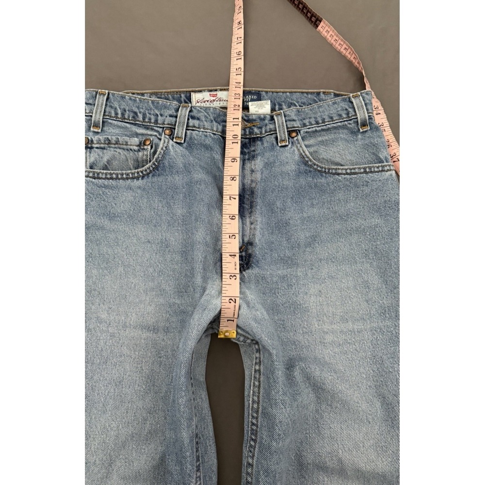 Levi's 540 Jeans Mens 33x30 Blue Relaxed Fit Straight Levi Strauss Signature VGT - Picture 4 of 12
